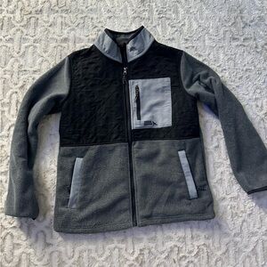 Kids large 10/12 Eddie Bauer Black and Gray  Jacket